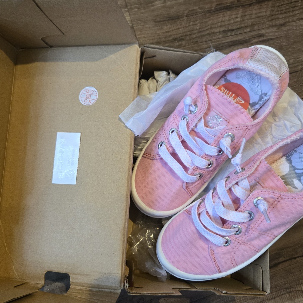 Roxy Pink Kids Sneakers